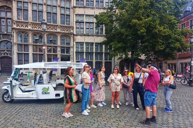 TukTuk Tour through historic Antwerp 2.5h - What the $253.91 price really means