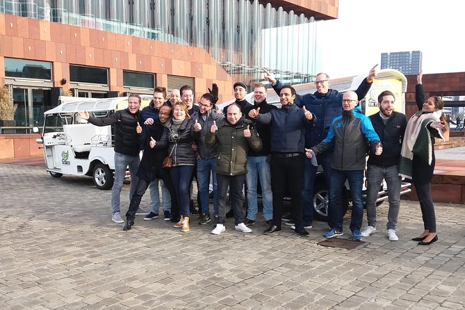 TukTuk Tour through historic Antwerp 2.5h - Het Steen and the Scheldt in five minutes