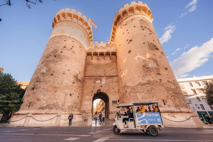 Valencia: 2-hour City Highlights Guided Tour by Tuk Tuk - Plaza de Toros and the Central Market