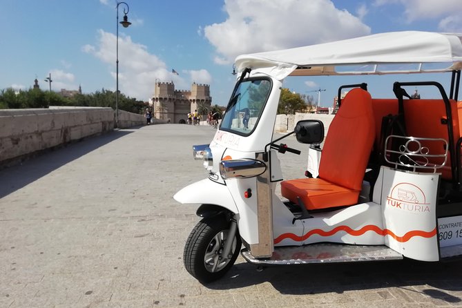 Valencia: Tuk Tuk Full City Tour - Paseo de Neptuno and Valencia Beach