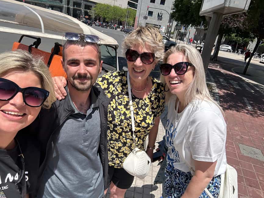Valencia: Tuk Tuk Modern Tour - Royal Marina and the route toward the sea