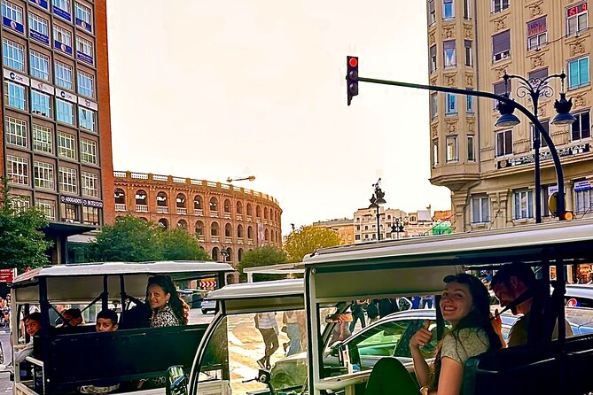 Valencia: Tuk tuk tour - Gardens, bridges, and Mestalla