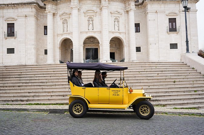 Vintage Tuk Tuk Tour experience in Alfama, Chiado, and Baixa 2h - São Pedro de Alcântara and the route through Chiado