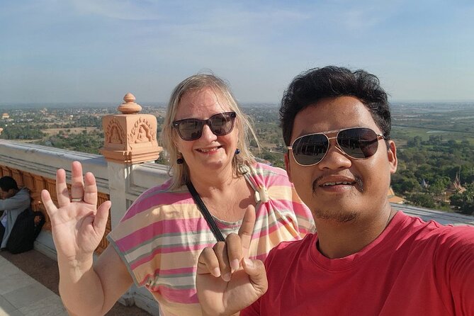 Visit Phnom Udong and Silk Island by Khmer Traditional Tuk-Tuk - Reaching Silk Island by bridge and ferry