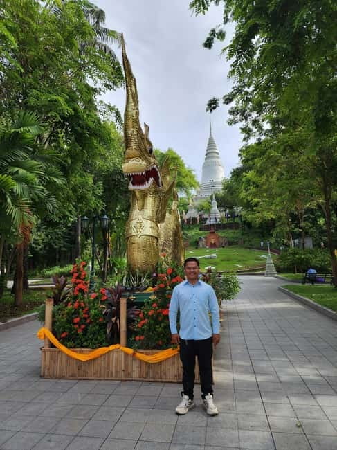 Visiting 9 Places in 3 hours Share Tour by Tuk-Tuk - Diamond Island and modern Phnom Penh