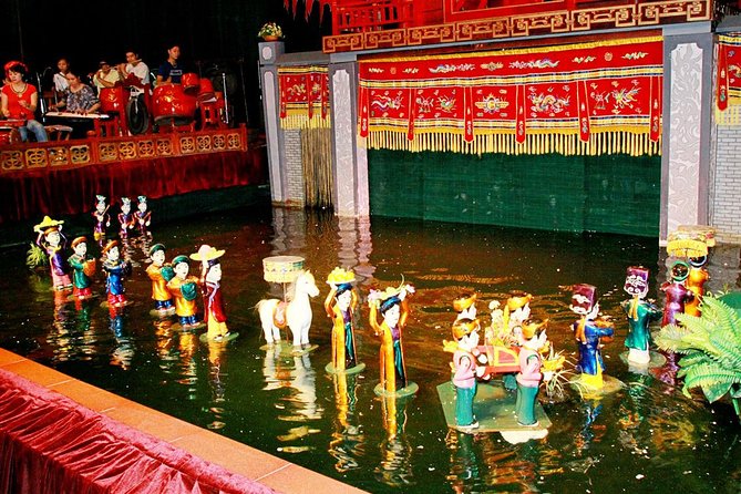 Water Puppet Show Plus Sightseeing By Cyclo and Saigon Dinner Cruise - The Golden Dragon Water Puppet Theater