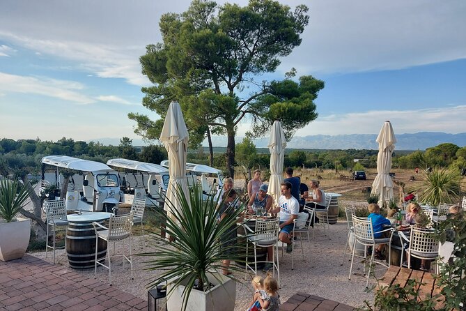 Zadar: City and Wine Tour in Zadar with Eco Tuk Tuk - Greeting to the Sun after dark