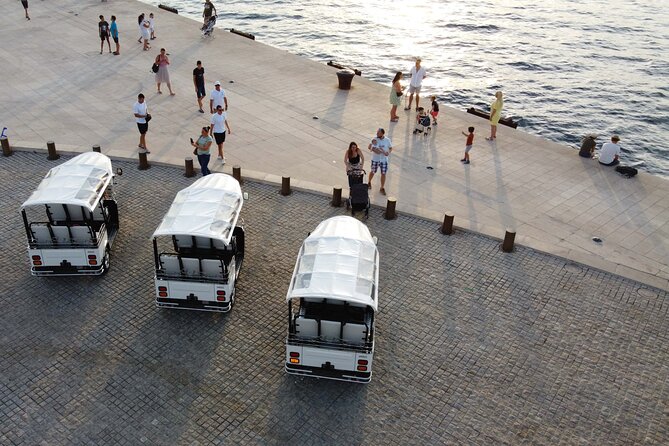 Zadar: City and Wine Tour in Zadar with Eco Tuk Tuk - Kolovare Beach and Zadar beyond the postcard center