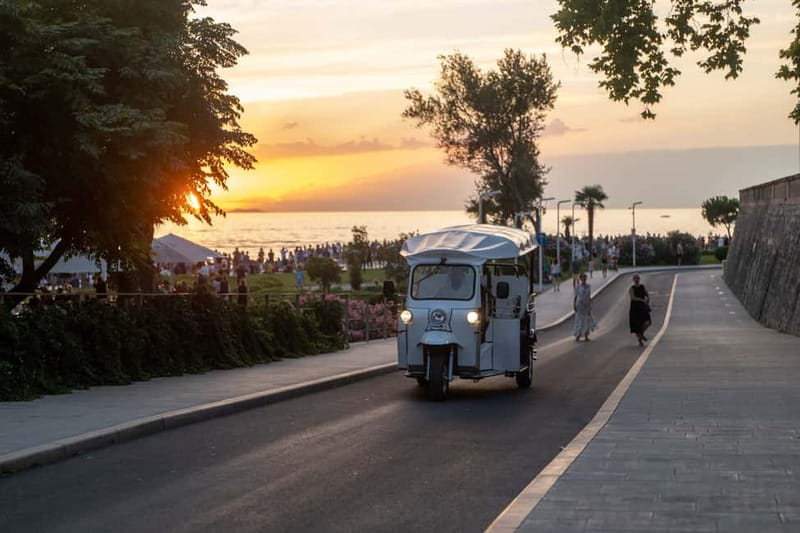 Zadar: Hidden Gems Eco Tuk Tuk Tour - Riding through Zadar without wearing yourself out