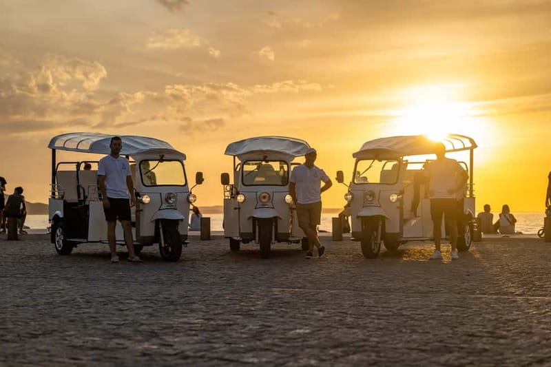 Zadar: Sunset Eco Tuk Tuk Tour - Land Gate: a five-minute introduction to Venetian Zadar