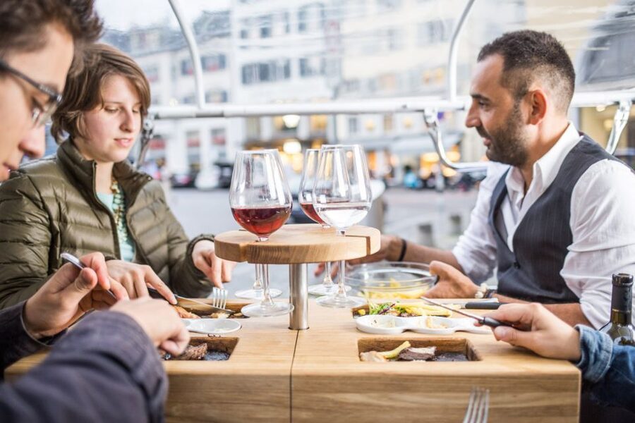 Zurich: Hot Stone Barbecue eTukTuk City Tour - Key points at a glance