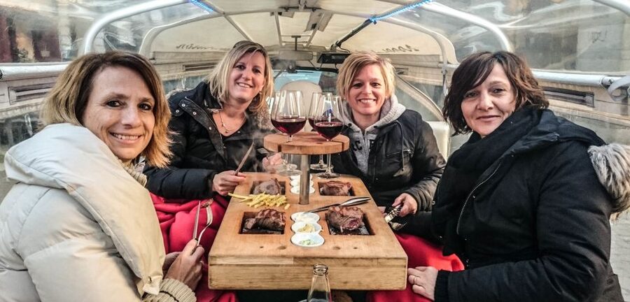 Zurich: Hot Stone Barbecue eTukTuk City Tour - Starting at Europaallee and getting settled