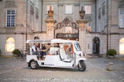 Swiss Cheese Fondue & Wine e-Tuk-Tuk City Tour
